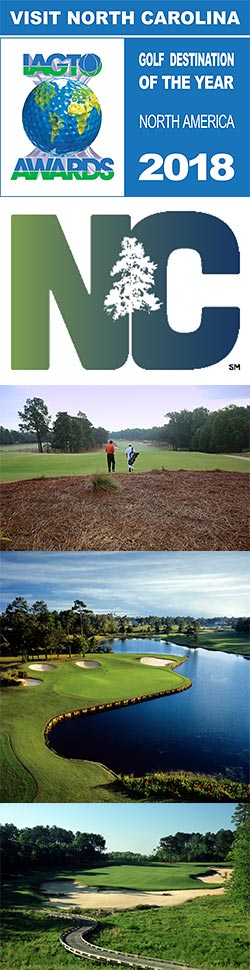 North Carolina Selected IAGTO North American Golf Destination of the Year